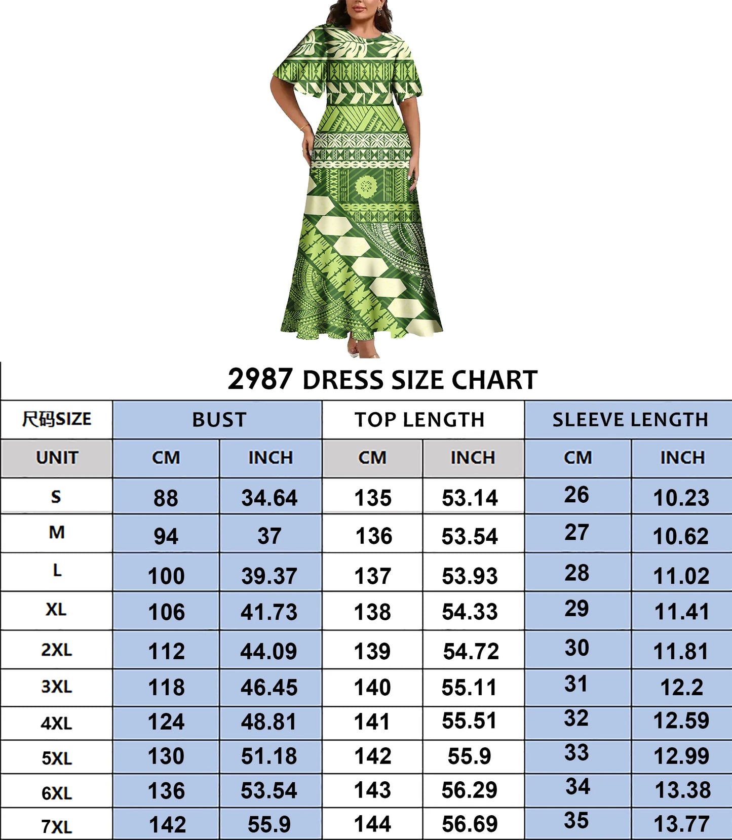 Latest Plus Size Couple Clothing Polynesian Tropical Print Women's Casual Dress Island Style With Matching Men's Hawaiian Shirt