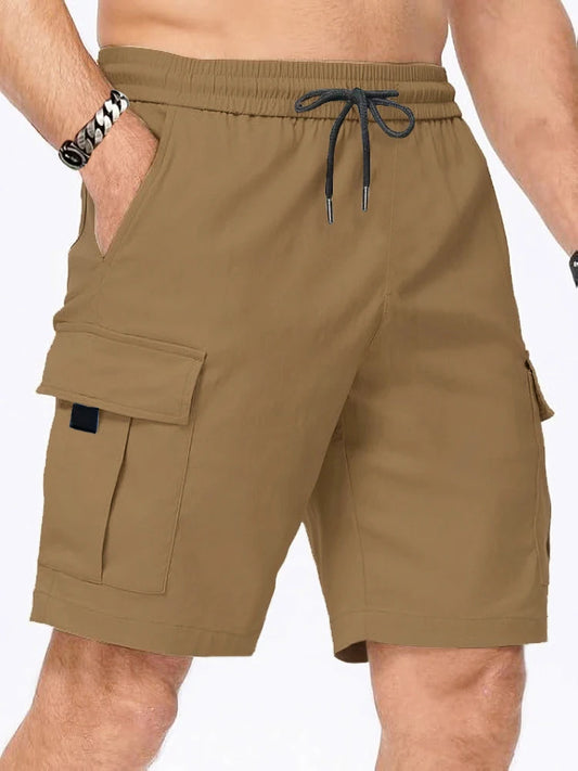 2025 New Men's Cargo Shorts Multi-Pocket Overalls Summer Light weight Comfortable Pants Outdoor Casual Sports Pants