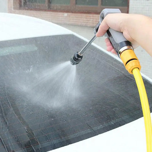 Hose Sprayer Nozzle High-Pressure Water Hose Nozzle Long Head Leak-Proof Heavy Duty Irrigation Tool For Car Washing Floor