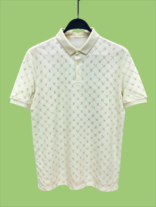 Trendy Brand New Summer Soft Comfortable Casual Turn-down Collar Short Sleeve Business Old Flower FitPOLOShirt Men's Short Sleev