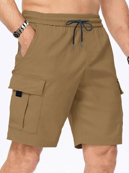 2025 New Men's Cargo Shorts Multi-Pocket Overalls Summer Light weight Comfortable Pants Outdoor Casual Sports Pants